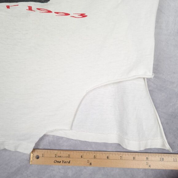 Vintage Jimmy Buffett Shirt Mens XL Giant Tag Double Sided Chameleon Caravan 90s - Picture 14 of 16